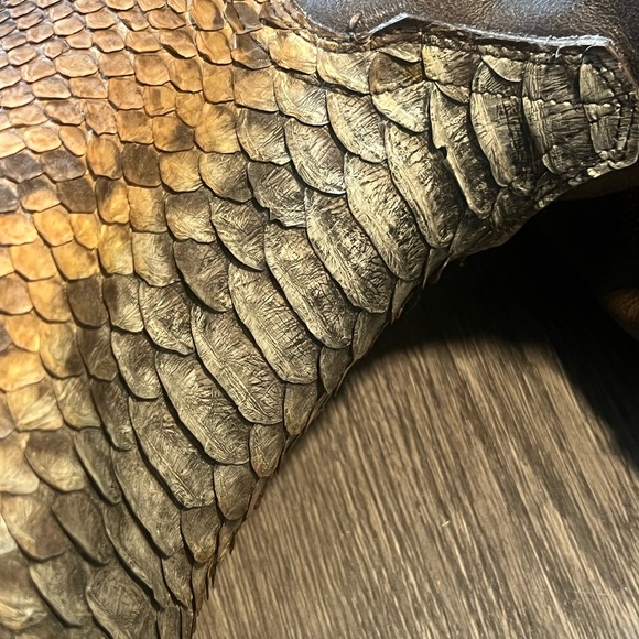 CODY JAMES MEN'S PYTHON EXOTIC WESTERN COWBOY BOOTS STYLE ASR21-21 SZ 11D - Picture 10 of 11